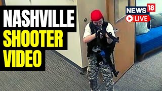 Nashville School Shooters CCTV Footage  Nashville School Shooting  Nashville Shooting Live [upl. by Ephram759]