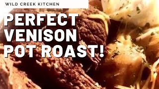 DUTCH OVENPerfect Venison Pot Roast [upl. by Gleason]