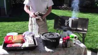 Dutch oven Mountain Man Breakfast  Part 1 [upl. by Carboni]