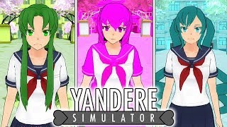 Super Colorful Yandere Simulator Mods  Midori Mai Waifu amp Saki Simulators [upl. by Otrebliw]