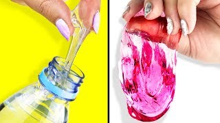 HAZ SLIME DE AGUA 💦 Probando Recetas SIN BORAX [upl. by Delores]