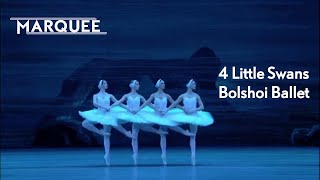 Swan Lake 4 Little Swans Bolshoi Ballet [upl. by Bellis]