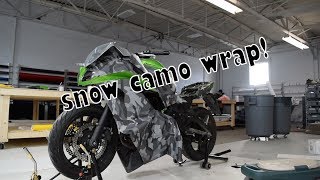 Insane Ninja 650 Wrap Transformation [upl. by Stephani]