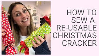 How to make reusable Christmas Crackers  No waste Christmas [upl. by Ellehcer698]