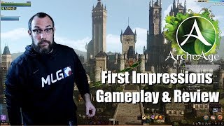 Archeage  First Impressions  Is It Worth Playing  Gameplay amp Review [upl. by Asyal242]