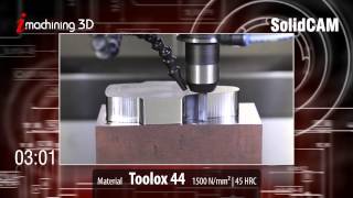 CNC Machining  SolidCAM iMachining 3D [upl. by Halsted]