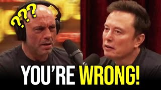 Joe Rogan Brutally Fact Checks ELON MUSK [upl. by Atwahs146]