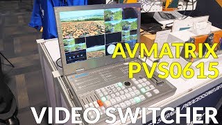 AVMATRIX PVS0615 Video Switcher at CES 2019 [upl. by Mount220]