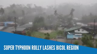 Super Typhoon Rolly lashes Bicol Region [upl. by Anned]