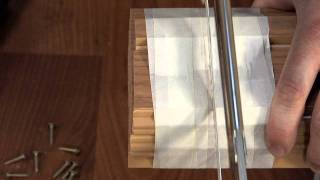 Cutting an Oakmont Encore Echo Marquis or Royale Folding Door [upl. by Trueman]