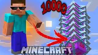 How To Make A End Crystal Launcher In Minecraft [upl. by Skolnik]