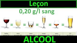 Code de la route Leçon 3  ALCOOL [upl. by Elburt]