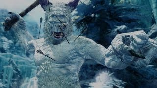 Skyrim Dawnguard DLC  All Frost Giants amp Paragons [upl. by Odnarb]