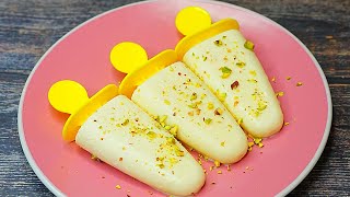 2 Ingredients Ice Cream Recipe Without Condensed Milk amp Whipping Cream  Milk Kulfi Recipe  Shorts [upl. by Clari]