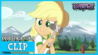 Trying to Fix the Dock  MLP Equestria Girls  Legend of Everfree HD [upl. by Ecnedurp]