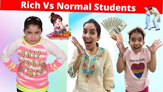 Rich Vs Normal Students  RS 1313 VLOGS  Ramneek Singh 1313 [upl. by Alisia879]