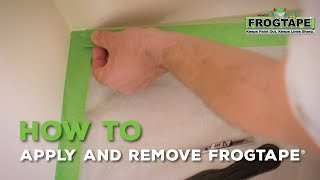 How to Apply and Remove FrogTape® [upl. by Finn]