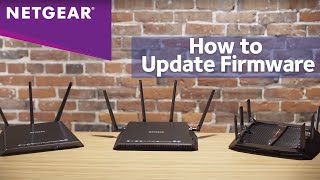 How to Update the Firmware on NETGEAR Nighthawk Smart WiFi Routers [upl. by Layney78]