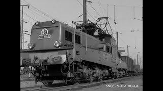 VALENCIENNESTHIONVILLE  1955 SNCF Ferroviaire  French Trains [upl. by Lraed]