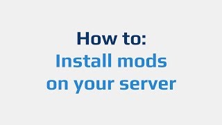 How to Install mods on your server [upl. by Eiramesor]