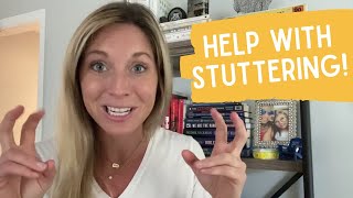 HELP WITH STUTTERING FOR KIDS AND ADULTS At Home Speedy Speech Therapy Stuttering Exercises [upl. by Eillil]