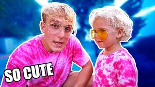 MEETING THE MINI JAKE PAUL [upl. by Noira]