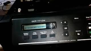 brother dcp t710wprinter paper jam problem [upl. by Yramesor886]