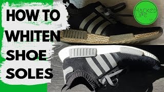 How to whiten shoes soles [upl. by Rolando]