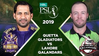 Match 12 Full Match Highlights Quetta Gladiators vs Lahore Qalandars  HBL PSL 4  HBL PSL 2019 [upl. by Ajat]