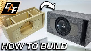 BIG BASS with entry level gear  Making the Sub Box [upl. by Cope]