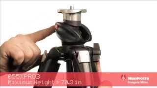 Manfrotto 055XPROB Aluminum Tripod [upl. by Windy]