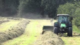 Deutz AgroStar 638 et JD 456a [upl. by Aihsek]