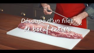 Comment découper un filet mignon entier [upl. by Yong]