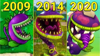 Evolution of Chomper in Plants Vs Zombies 20092020 [upl. by Eilhsa902]