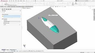 SOLIDWORKS  Cavity Feature in Assembly Mode [upl. by Riorsson165]