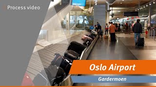 The World Of Vanderlande Oslo Airport Gardermoen  Process video [upl. by Monafo990]