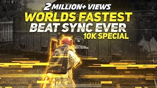 10K Subscribers Special  Worlds Fastest Beat Sync Montage Ever  Magenta Riddim Pubg Montage [upl. by Pansir160]