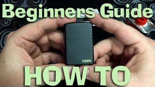 Zippo Lighter  Beginners Guide  How To Use  Unboxing [upl. by Sihunn]