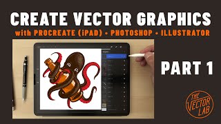 How to Create Vector Graphics Tutorial Part 1 [upl. by Kleeman364]