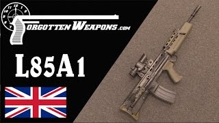 Enfield L85A1 Perhaps the Worst Modern Military Rifle [upl. by Aisatsanna859]