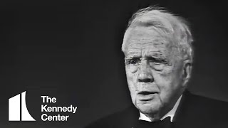 Robert Frost recites 4 of his poems 1962  The Kennedy Center [upl. by Perl]