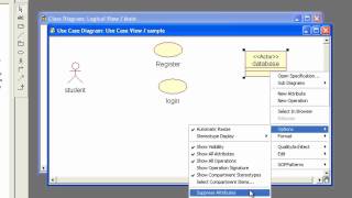 How to create Use Case Diagram using Rational Rose [upl. by Nnarual674]