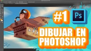 DIBUJAR EN PHOTOSHOP EP 1 HERRAMIENTAS Y ATAJOS  TUTORIAL ESPAÑOL [upl. by Lebasiairam]