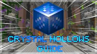 Crystal Hollows FULL GUIDE  Hypixel Skyblock [upl. by Ardnasxela]