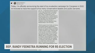 Rep Feenstra announces reelection campaign [upl. by Yeniar563]