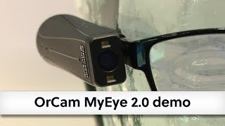 OrCam MyEye 20 demo [upl. by Sundin]