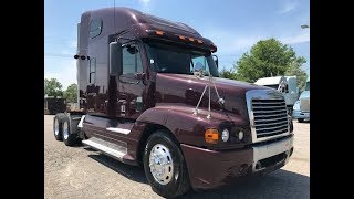 2007 Freightliner Century 140L Detroit Double Bunk Walk Around [upl. by Staal]