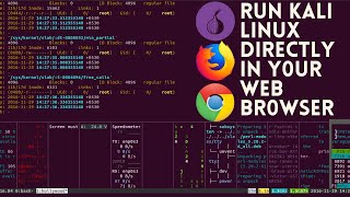 Run Kali Linux Directly In Your Web Browser [upl. by Eneri]