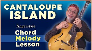 Cantaloupe Island  Jazz Guitar Lesson [upl. by Edmee]