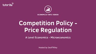 Competition Policy  Price Capping [upl. by Odrawde971]